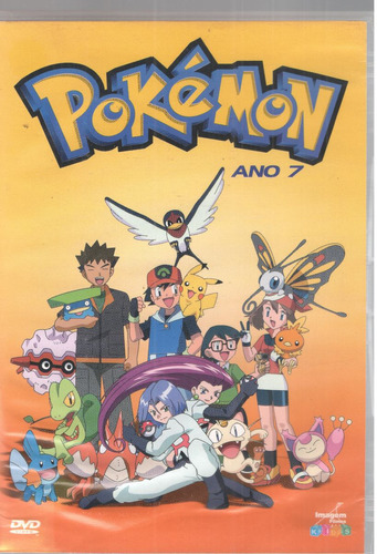 Dvd Pokemon Ano 7 /original / Dublado /usado